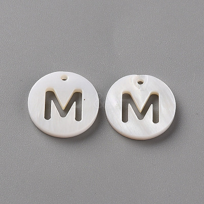 Natural Freshwater Shell Pendants LS-SHEL-Q311-008M-1
