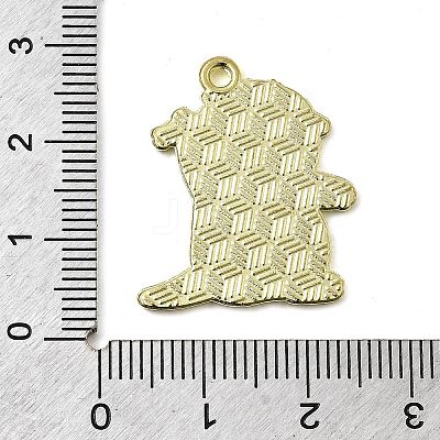 Golden Plated Alloy Enamel Pendants LS-ENAM-L049-02G-02-1
