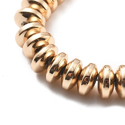 Electroplated Synthetic Non-magnetic Hematite Beads Strands G-M095-C01-04KCG-1