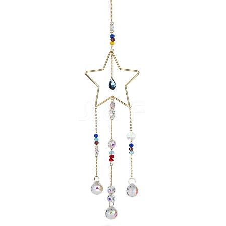 Alloy Hanging Ornaments HJEW-Q012-04A-1