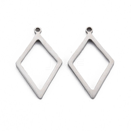 Non-Tarnish 304 Stainless Steel Pendants STAS-N095-063-1