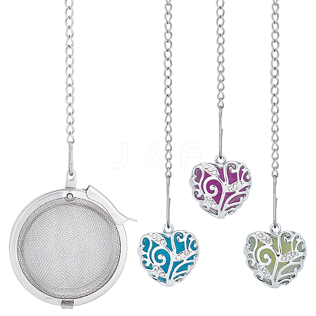 Round Stainless Steel Mesh Tea Infuser STAS-UN0002-26-1