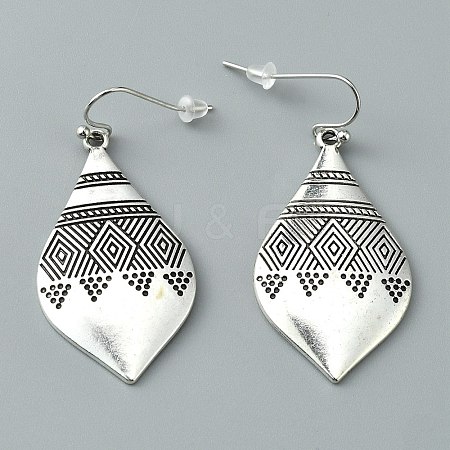 Bohemia Alloy Geometric Dangle Earrings for Women EJEW-WH0004-48A-1