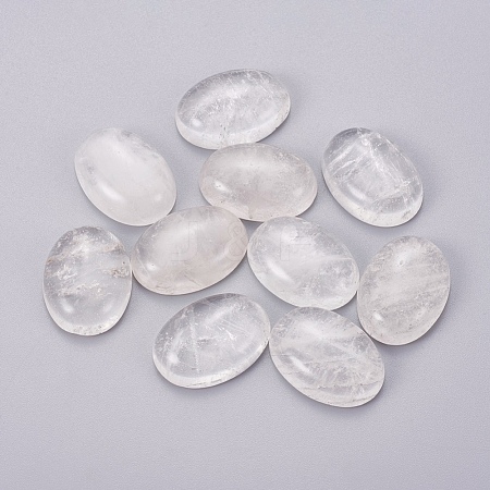 Natural Quartz Crystal Cabochons G-I219-07D-1