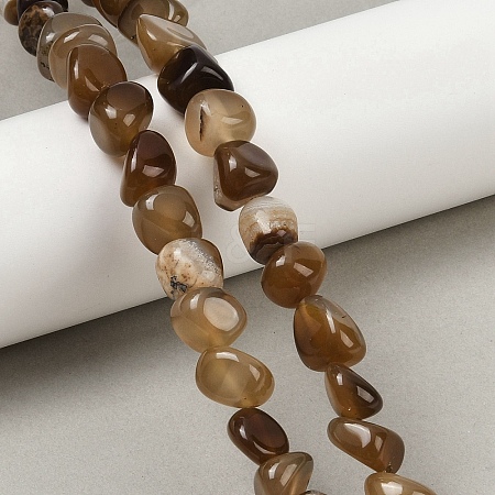 Natural Agate Beads Strands G-L630-F01-01D-1