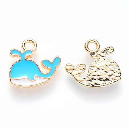 Alloy Enamel Charms ENAM-S121-073-1