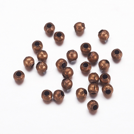 Round Spacer Beads E004-NFR-1