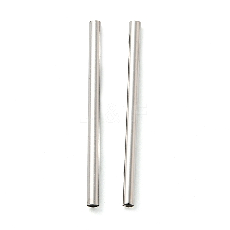 Brass Tube Beads KK-Z045-04E-P-1