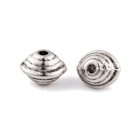 Antique Silver Alloy Tibetan Beads FIND-S230-04AS-1