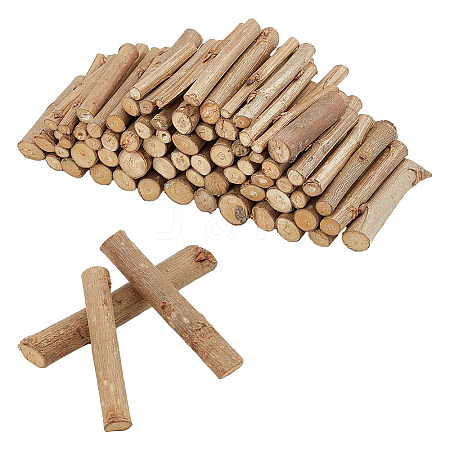 Rustic Wooden Sticks DIY-WH0002-55-1