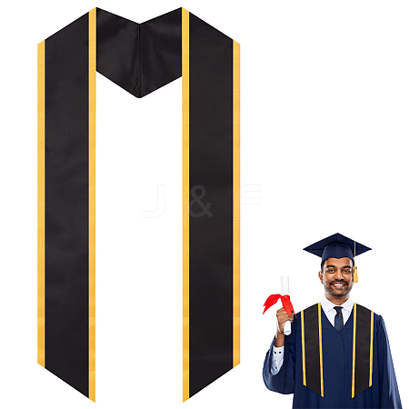 Polyester Graduation Stole AJEW-WH0518-49B-1