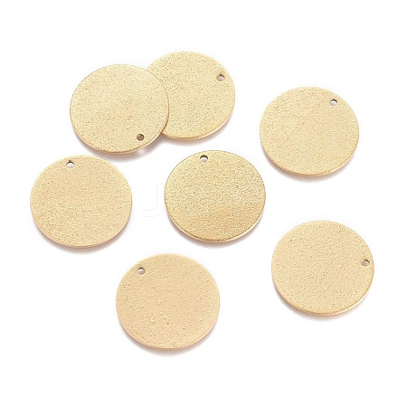 Ion Plating(IP) 304 Stainless Steel Pendants LS-STAS-G211-20mm-01G-1
