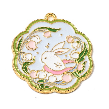 Alloy Enamel Pendants AL-CBAF9DF-05D-1