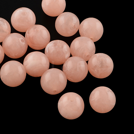 Round Imitation Gemstone Acrylic Beads OACR-R029-16mm-24-1