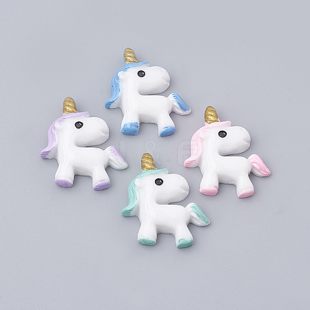 Resin Cabochons CRES-N007-15-1