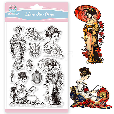 Custom PVC Plastic Clear Stamps DIY-WH0448-0846-1