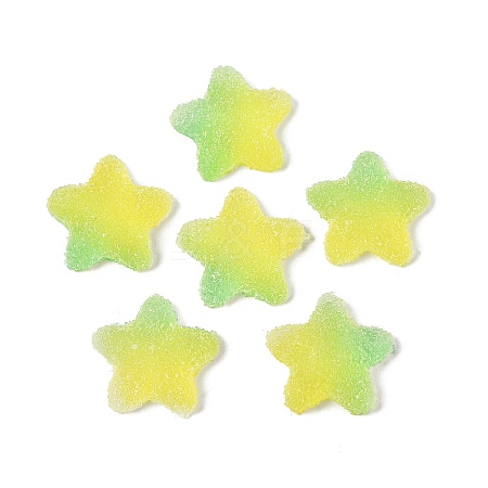 Imitation Candy Food Style Resin Cabochons RESI-R461-02M-1