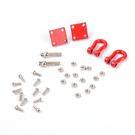 Iron with Alloy Health Gear RC Car Tow Hook Set TOOL-WH0130-70-1