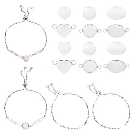 DIY Blank Link Bracelet Making Kit DIY-UN0005-26-1