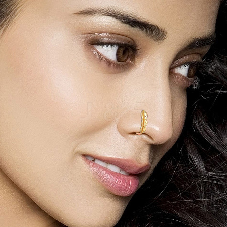 Brass Clip on Nose Rings WG03BCA-02-1