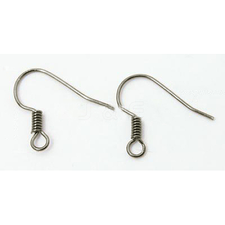 Brass Earring Hooks KK-Q367-P-1