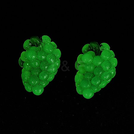 Luminous Resin Cabochons LS-CRES-D277-03A-1