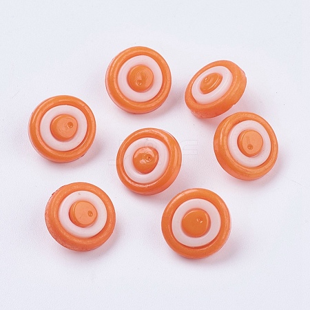 Acrylic Shank Buttons X-BUTT-E016-A-05-1