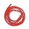 Glass Beads Strands EGLA-S056-2mm-13-2