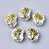 Handmade Porcelain Beads PORC-N004-24-1