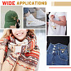 4Pcs 4 Styles Steel Heavy Duty Safety Pins JEWB-CA00008-7