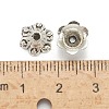 Tibetan Style Alloy Flower Bell Filigree Bead Caps TIBEB-O005-02-2