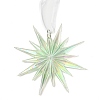Christmas Transparent Plastic Pendant Decoration HJEW-G022-01A-1