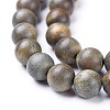 Natural Sandalwood Beads Strands WOOD-F008-02-B-5