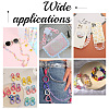 105pcs 7 colors Opaque & Transparent Acrylic Linking Rings OACR-PH0001-99-5