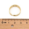 Blank Brass Finger Ring Bands KK-A272-05G-3