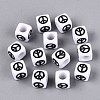Opaque Acrylic Beads AC-N167-01A-1