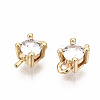 Brass Micro Pave Clear Cubic Zirconia Peg Bails Charms X-KK-T056-95G-NF-3