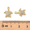 304 Stainless Steel with Crystal Rhinestone Charms STAS-G358-05G-01-3
