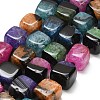 Natural Agate Beads Strands G-F820-O01-01I-2