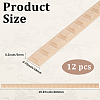 Wood Carving Waistline Edge Strips for Living Room Background Wall Decorative AJEW-GF0013-86C-2