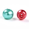 Baking Paint Pearlized Glass Pearl Beads X1-HY-Q003-3mm-M01-3