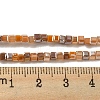 Electroplate Glass Beads Strands EGLA-F121-FR-B04-5
