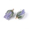 Transparent Acrylic Pendants SACR-T017-53A-2