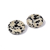 Natural Dalmatian Jasper Pendants G-Q601-30B-04-2