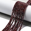 Natural Garnet Beads Strands G-H079-A01-03C-2