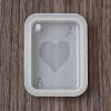 Playing Card Theme DIY Pendant Silicone Molds DIY-G109-03C-1