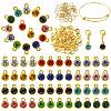 DIY Birthstone Charm Bangle & Pendant Decoration Making Kits DIY-YW0008-95-1