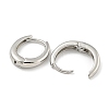 Rack Plating Brass Hoop Earrings EJEW-C102-30C-P-2