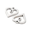316 Surgical Stainless Steel Charms STAS-Q314-24P-2