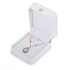 PU Leather Necklace Pendant Gift Boxes LBOX-TADJ0001-01C-2